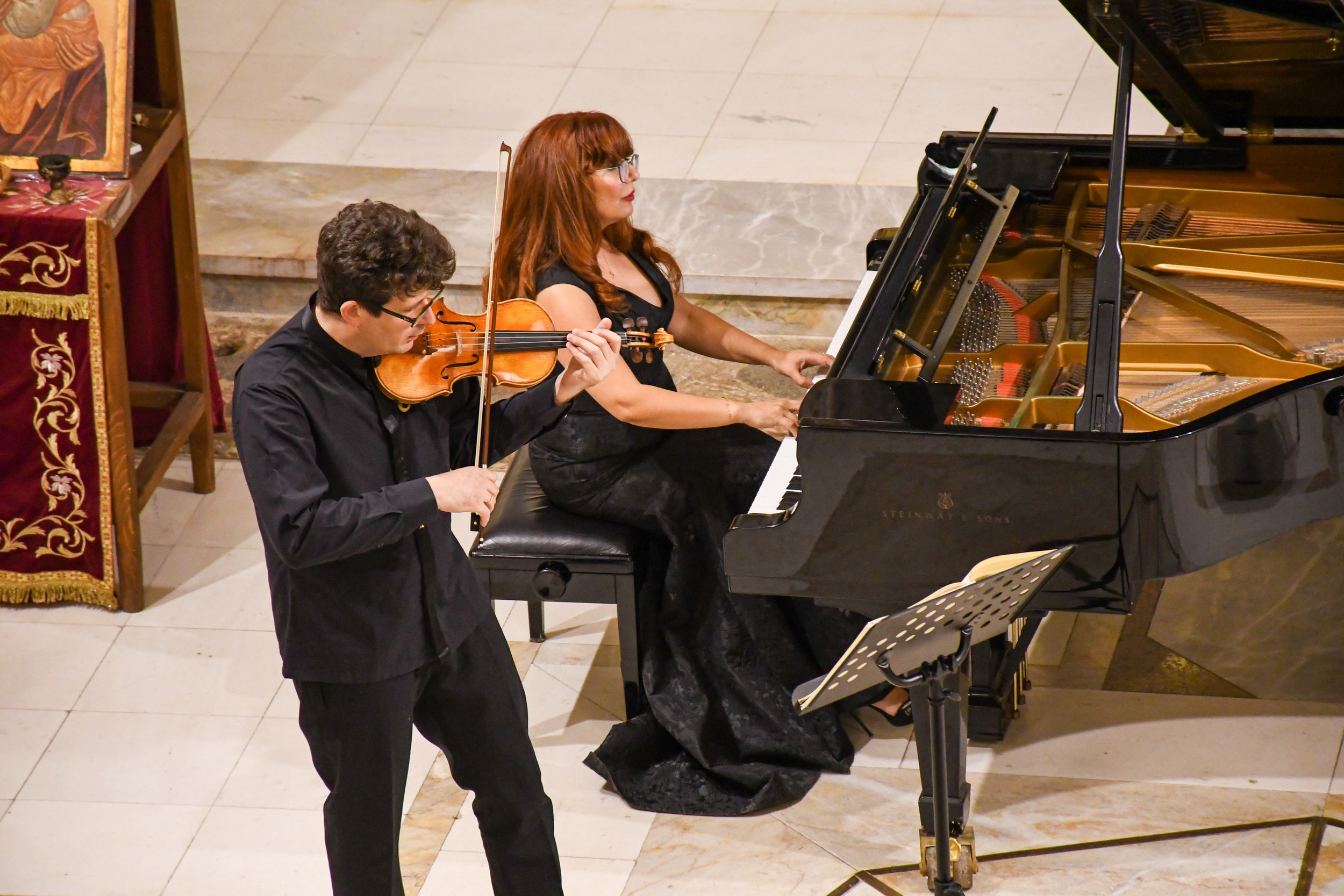 REVIEW: Powerful sonata evening with Ermir Abeshi and Merita Rexha Tershana