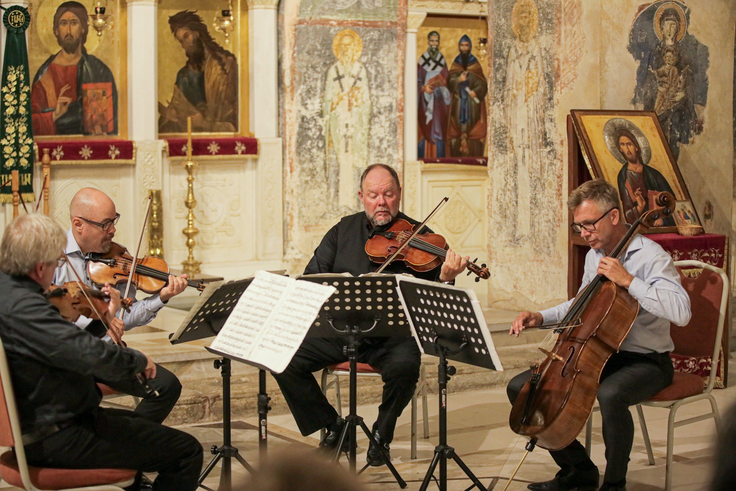Величенствен концерт на класична музика со шведските уметници од квартетот „Стенхамар“